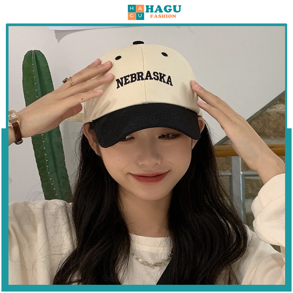 หมวกเบสบอลสีผสมสไตล์ Nebraska 439 - HAGUF