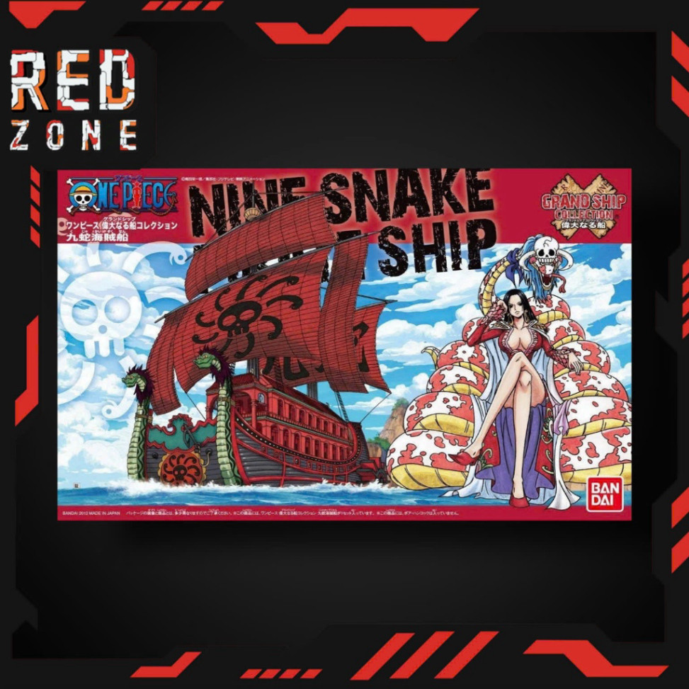 ONE PIECE Assembly Model - GRAND SHIP COLLECTION - ยี่ห้อ KUJA PIRATES Bandai