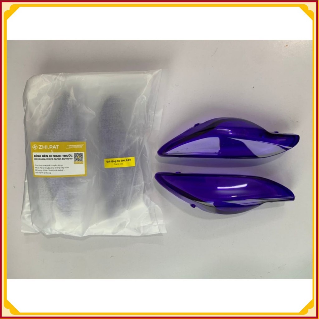 ฝาครอบไฟเลี้ยว Zhipat สําหรับ Wave 2012 - 2023-2024 และ Wave 50cc - ราคา 1 คู่ก่อน