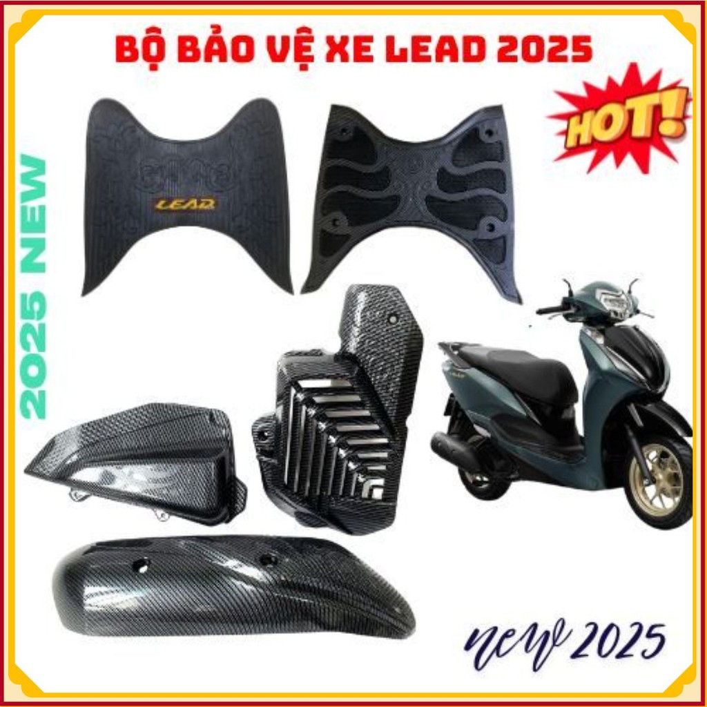 New Lead 2025 ฝาครอบคาร์บอนรถจักรยานยนต์ - New Honda Lead 2025 อุปกรณ์เสริมรถจักรยานยนต์