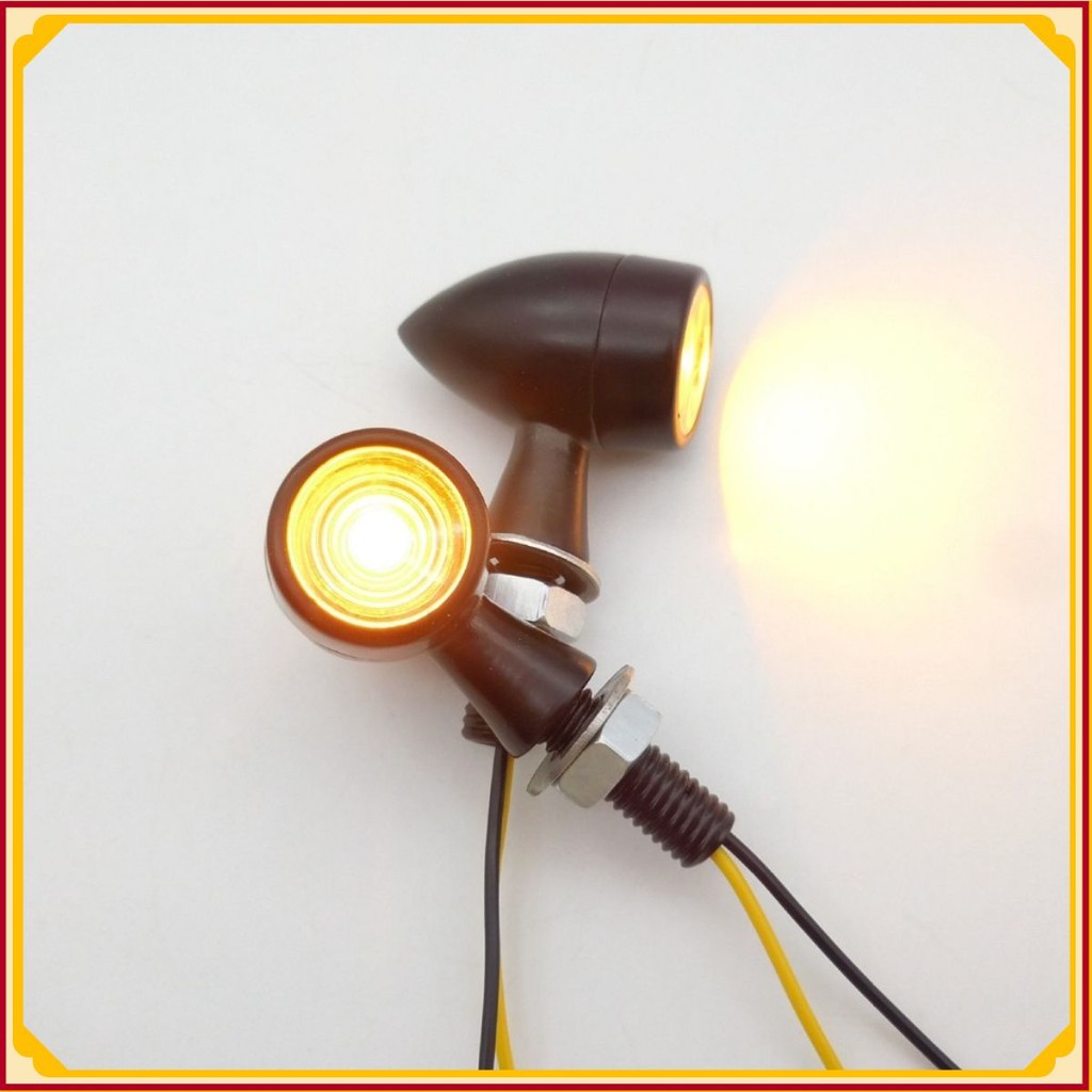 ไฟเลี้ยวหลังทรง Brixton สําหรับมอเตอร์ไซค์ รุ่น MoTo Classic