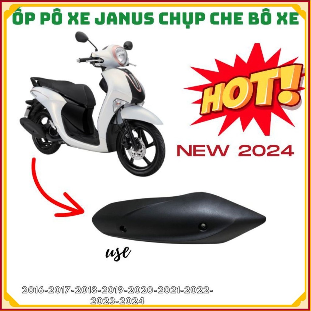 Janus Muffler – เปลี่ยนฝาครอบสังกะสี, สําหรับ Janus 2016–2024, เครื่องดูดควันคุณภาพสูง