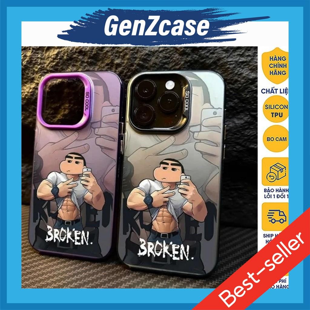 IMD Pencil Boy Muscle iphone Case Matte C80 b.ve กล้องป้องกันการเปรอะเปื้อน 7plus/X/Xsmax/11/12/13/1