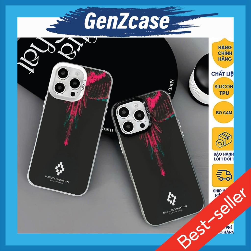 Hotrend Marcelo Burlm IMD Matte iphone Case M64 b.ve กล้องป้องกันการเปรอะเปื้อน 7plus/X/Xsmax/11/12/