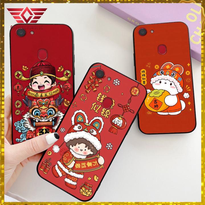 Oppo f1s/ f3/ f3 plus/ f5/ f7/ f9 case Tet case รุ่นใหม่ 2025