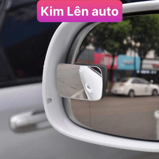 ( hot ) Gương cầu lồi chữ nhật chính hãng 3R gắn gương chiếu hậu trên xe xoá điểm mù.