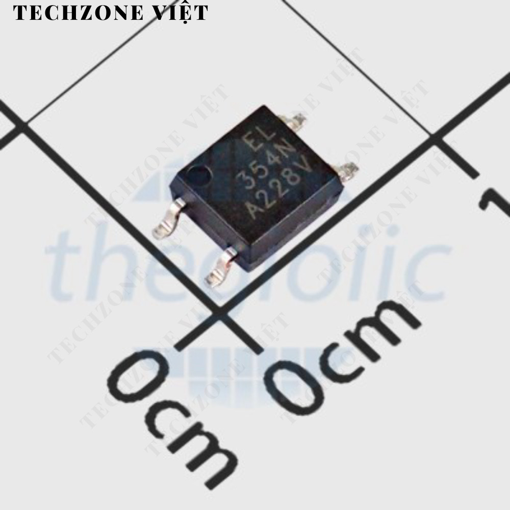 [10 ชิ้น]- EL354N Optosulator Transistance Output 3750Vrms 1 Channel 4-SOP TechZone Viet