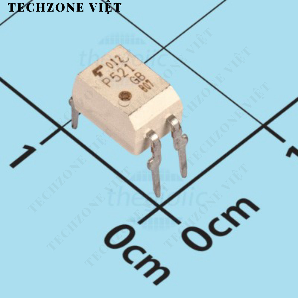 TLP521-1(GB) เอาต์พุตทรานซิสเตอร์ Optocouplers 2500Vrms 1 Channel, 4-DIP TechZone Viet
