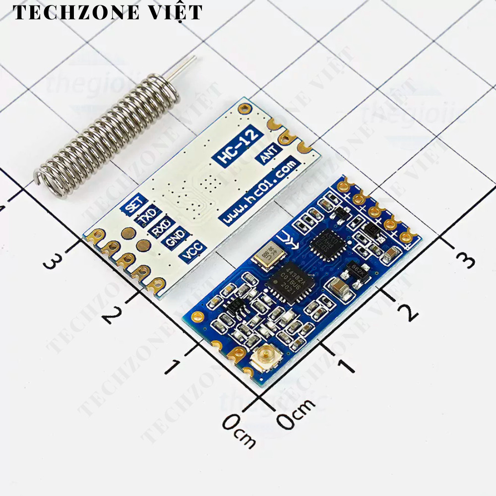 HC-12 SI4463 RF Transceiver Circuit 433MHz 1000m TechZone Viet
