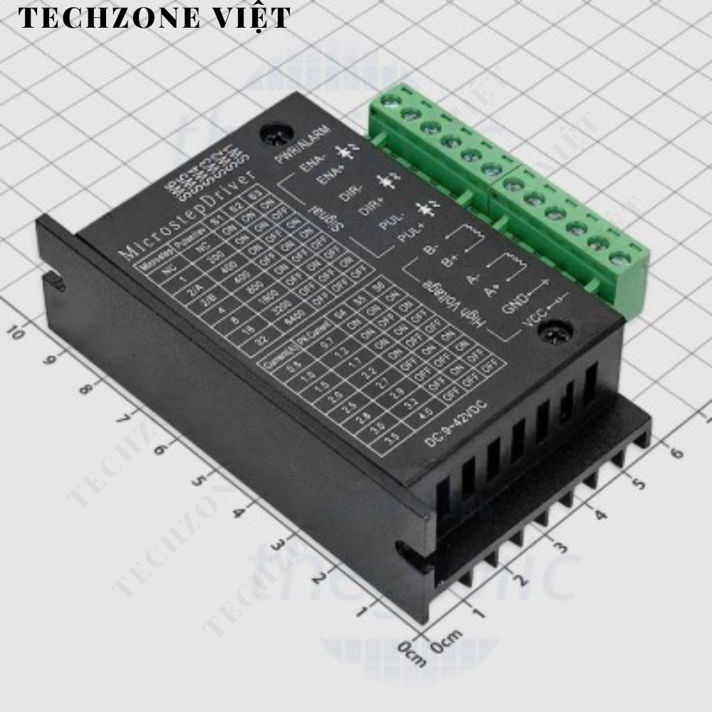 TB6600 Stepper Motor Driver Circuit 42-57 4A TechZone Viet