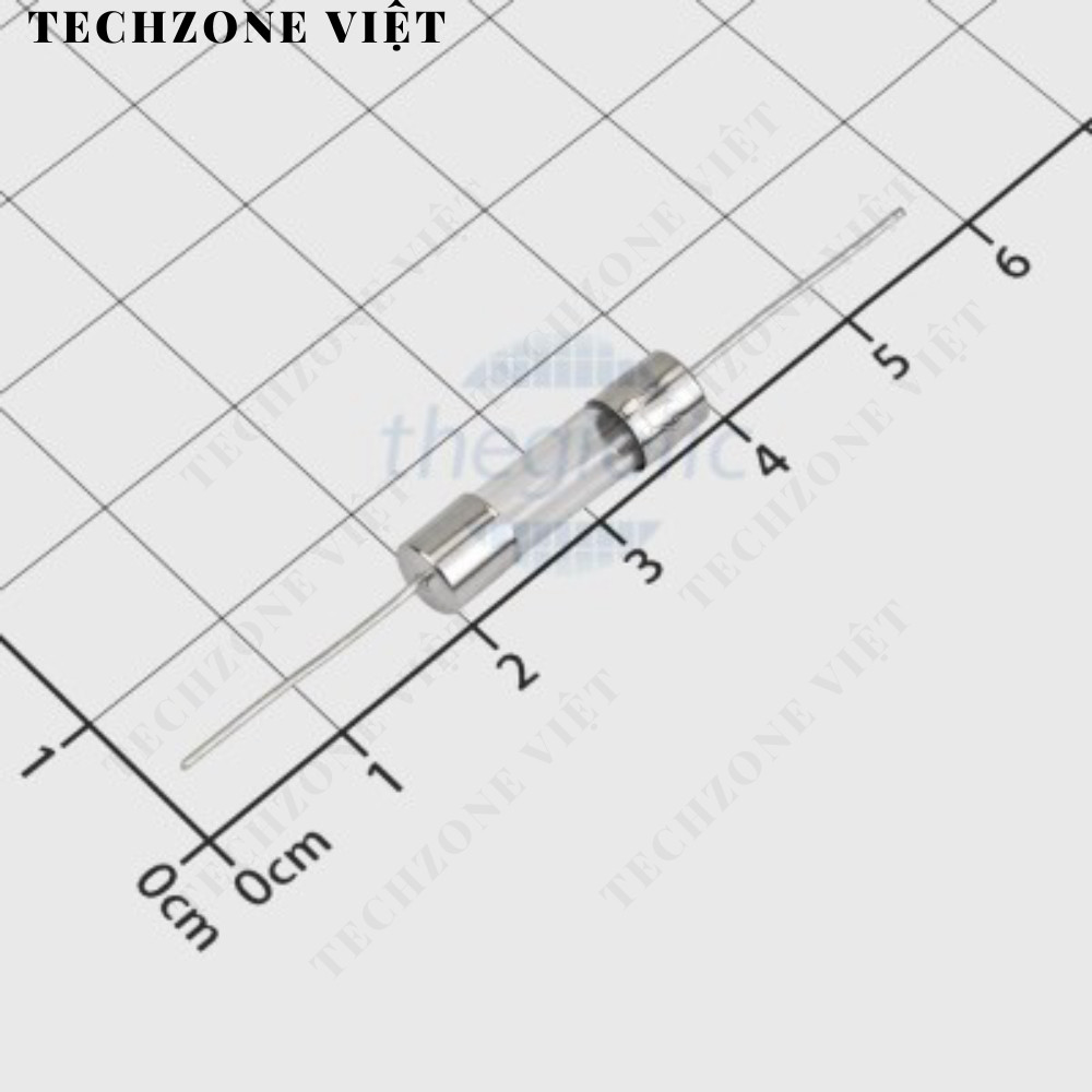 [15 ชิ้น]- 6A 5x20mm Pin Glass Tube Fuse TechZone Viet