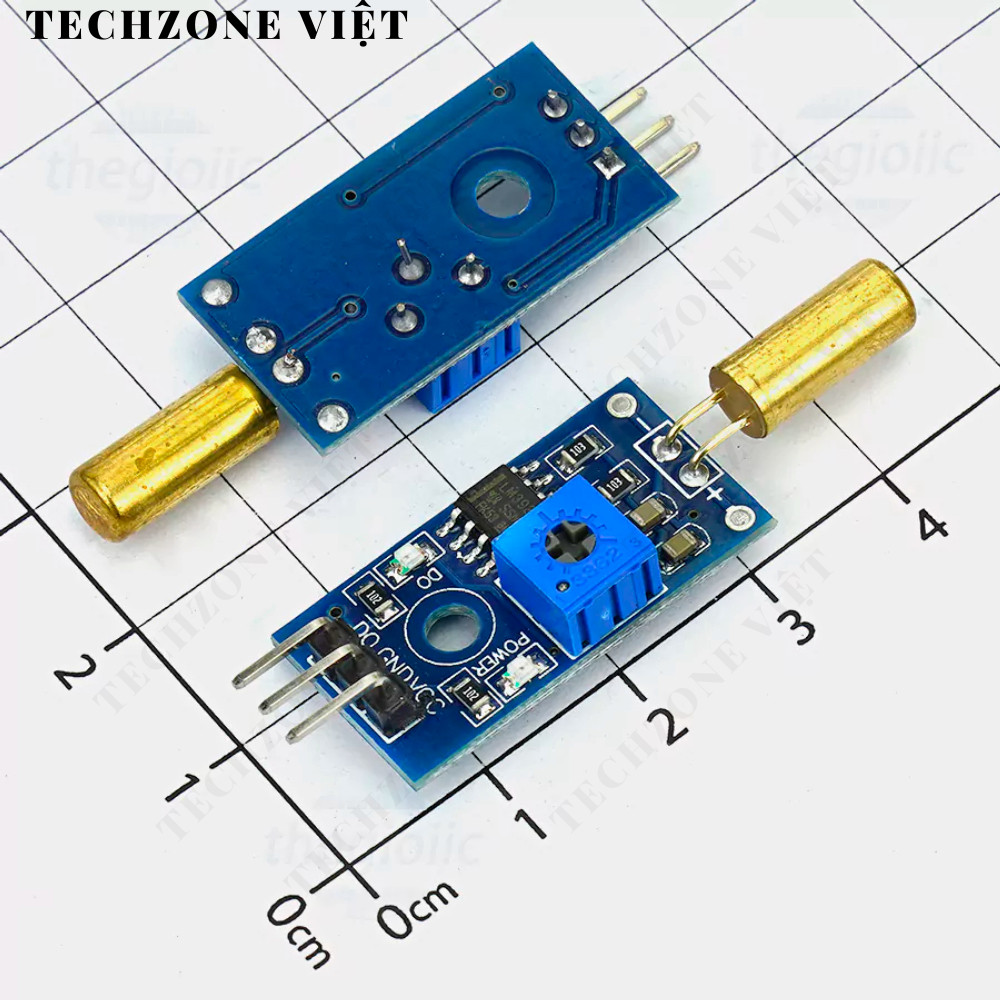 [2 ชิ้น]- SW-520D เซ็นเซอร์มุมเอียง 1 ช่อง TechZone Viet