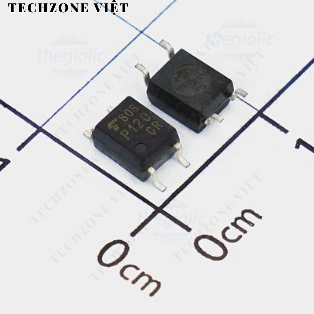 [2 ชิ้น]- TLP120GB Optosulator Transistance Output 3750Vrms 1 Channel, 4-SMD TechZone Viet