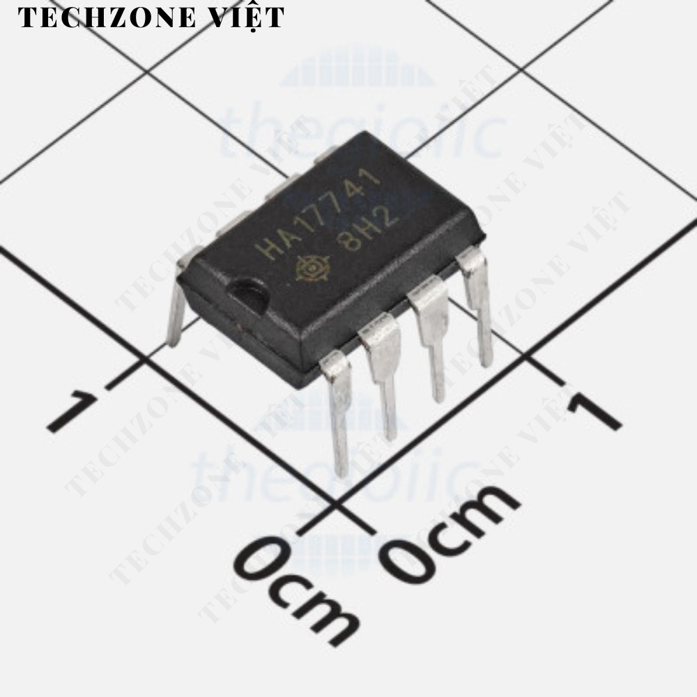 [2 ชิ้น]- HA17741 IC General-Purpose Operational Amplifier, 8-DIP TechZone Viet
