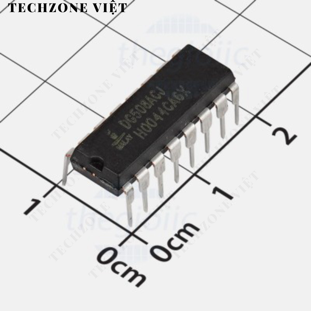 DG508ACJ IC Multipleer Single 8:1, 16-DIP TechZone Viet