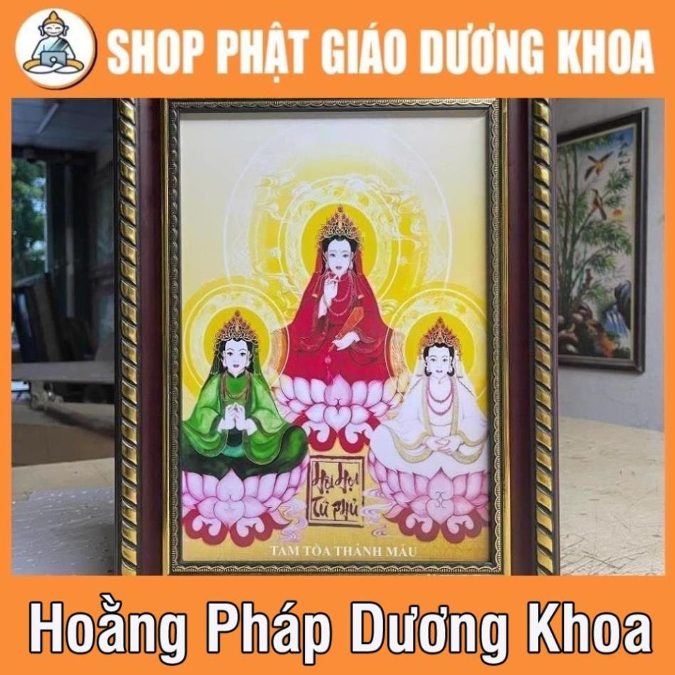 ภาพวาด TAM TAO HOLY MODEL (มีโครง) ทุกขนาด DUONG KHOA SHOP DUONG KHOA SHOP WITH