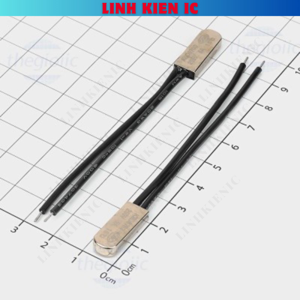 KSD9700-15NC ฟิวส์ความร้อน, รีเลย์ความร้อน 250VAC 5A 15 องศาเซลเซียสปกติปิด NC Linhkien IC