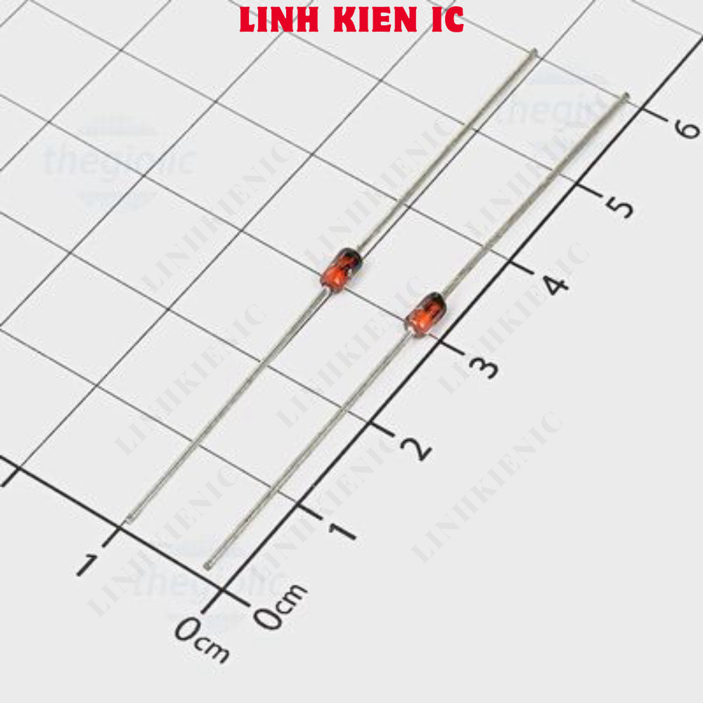 [50 ชิ้น]- 1N4746A Zener Diode 18V 1W Linhkien IC
