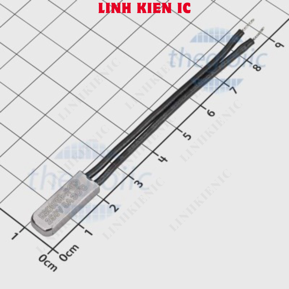 [2 ชิ้น]- KSD9700-30NO ฟิวส์ความร้อน, รีเลย์ความร้อน 250VAC 5A 30 องศาเซลเซียสปกติเปิดไม่มี Linhkien