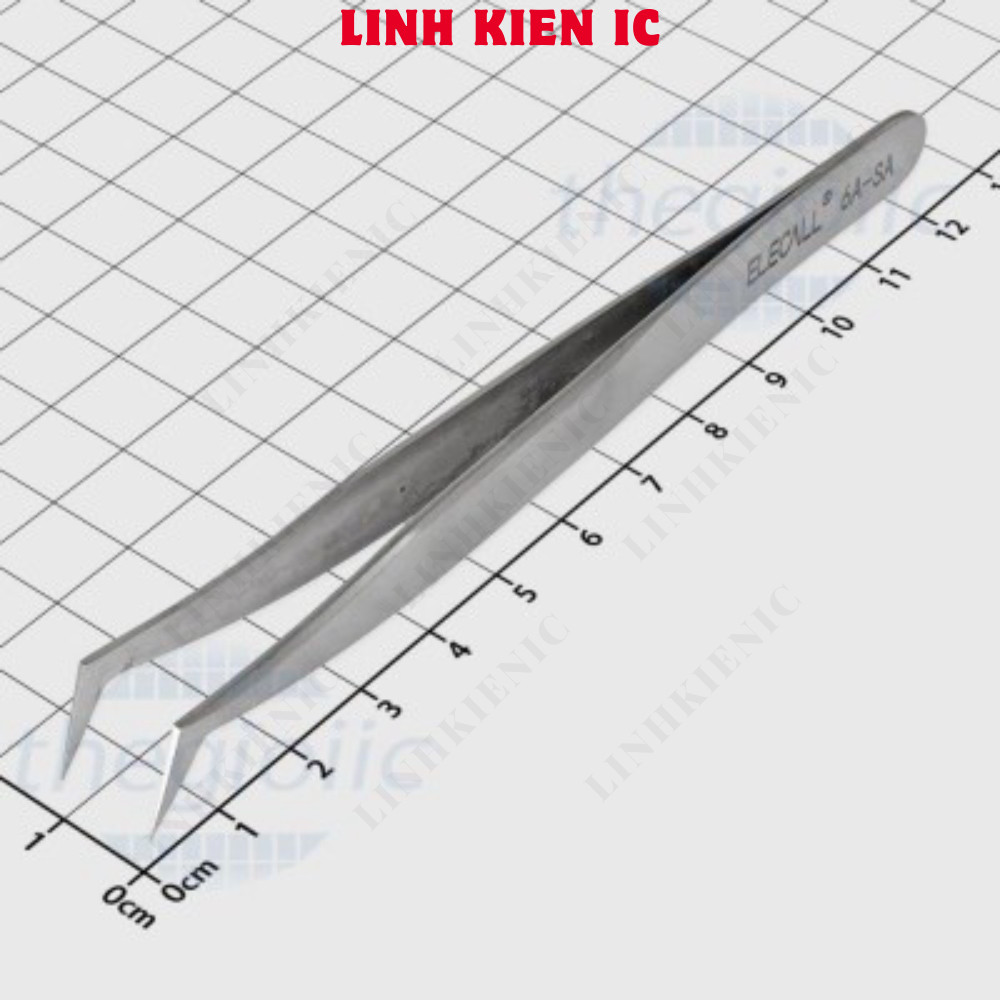 Elecall 6A-SA แหนบส่วนประกอบปลายโค้ง 123 มม. ยาว Linhkien IC