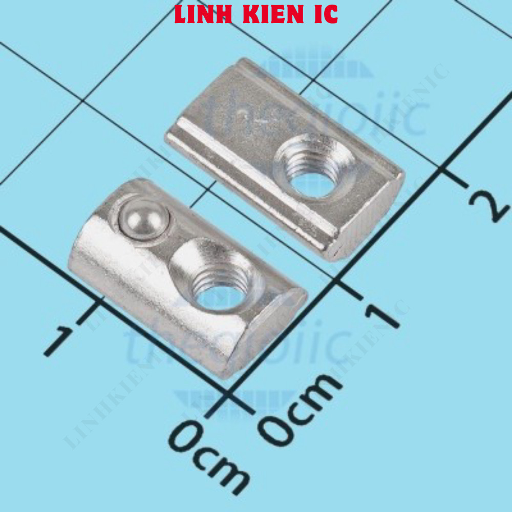 [10 ชิ้น]- แถบเลื่อนลูกบอลสําหรับโปรไฟล์อลูมิเนียม QT 2020 Linhkien IC