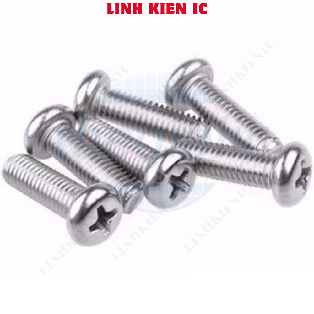 [100 ชิ้น]- PM M2.5 x 3 มม. Linhkien IC Screw