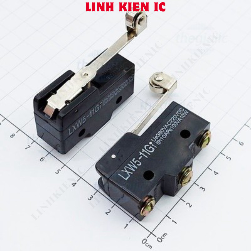 [2 ชิ้น]- LXW5-11G1 ลิมิตสวิตช์ 380VAC 10A Linhkien IC