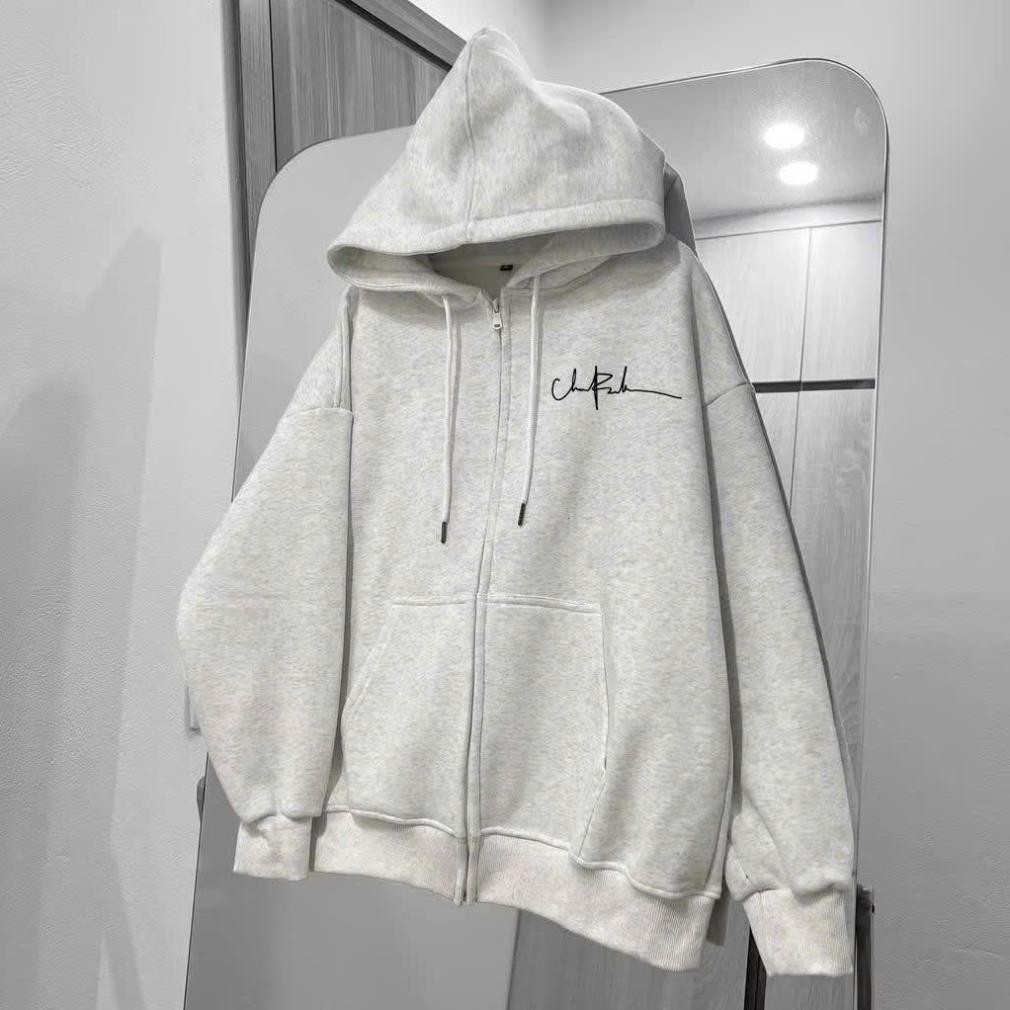 เสื้อแจ็คเก็ตผ้าฟลีซสําหรับผู้ชายและผู้หญิงพิมพ์ลายลายเซ็น MS1