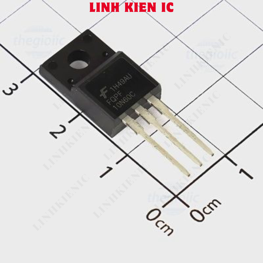 FQPF10N60C N-Channel MOSFET 600V 9.5A TO-220F Linhkien IC