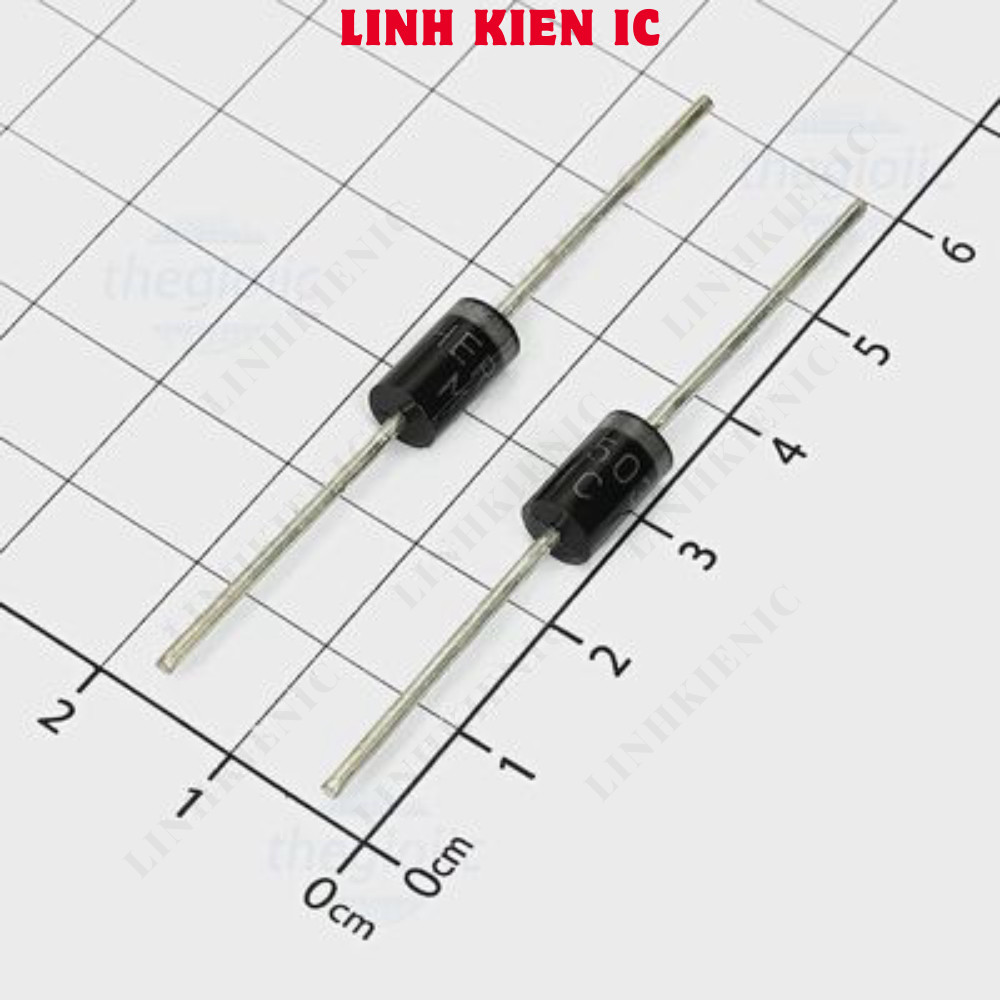 [20 ชิ้น]- HER503 Rectifier Diode 5A 200V DO-201AD Linhkien IC