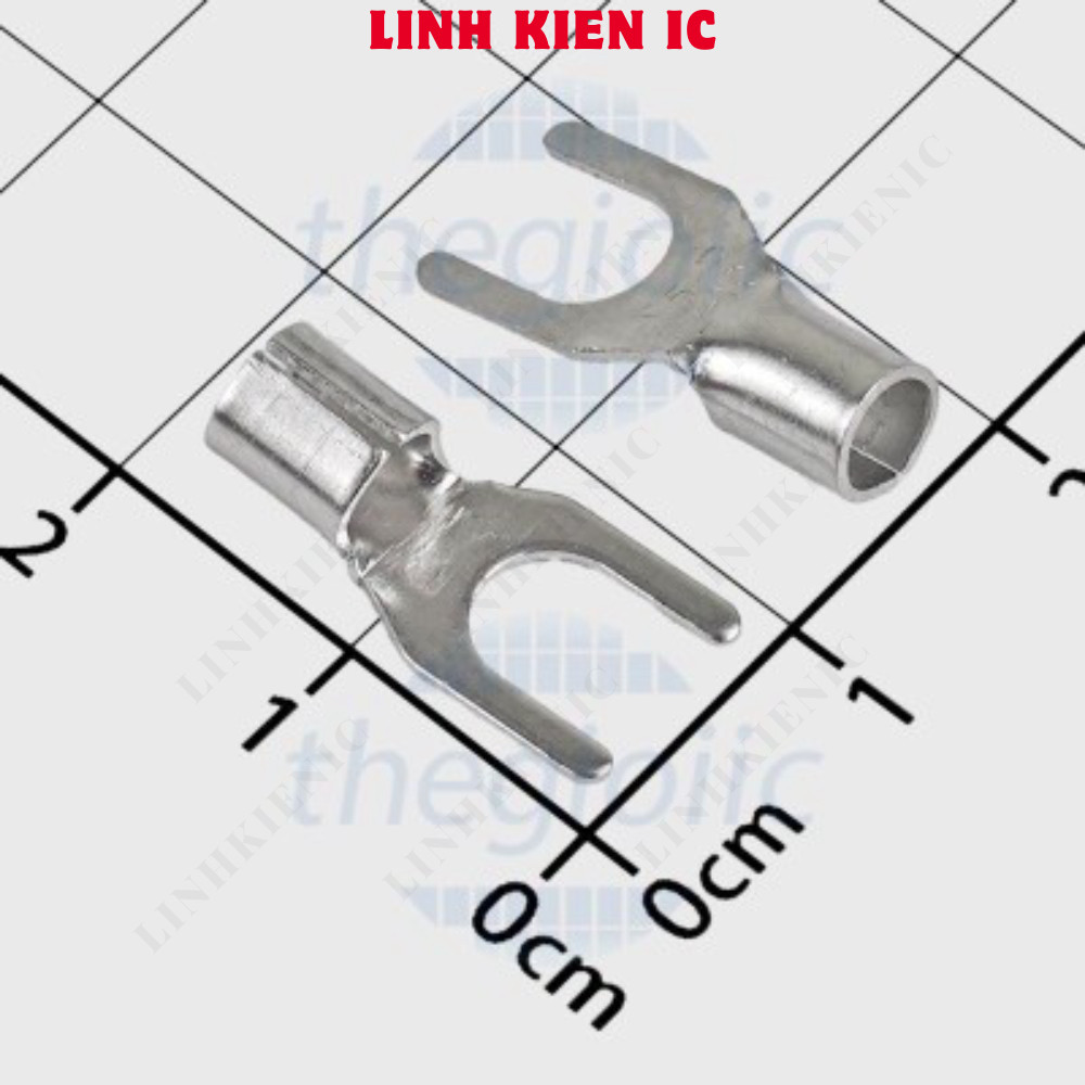 [20 ชิ้น]- SNB5.5-5 หัวคอสรูปตัว Y ไร้เปลือก 12-10AWG สกรู M5 Linhkien IC