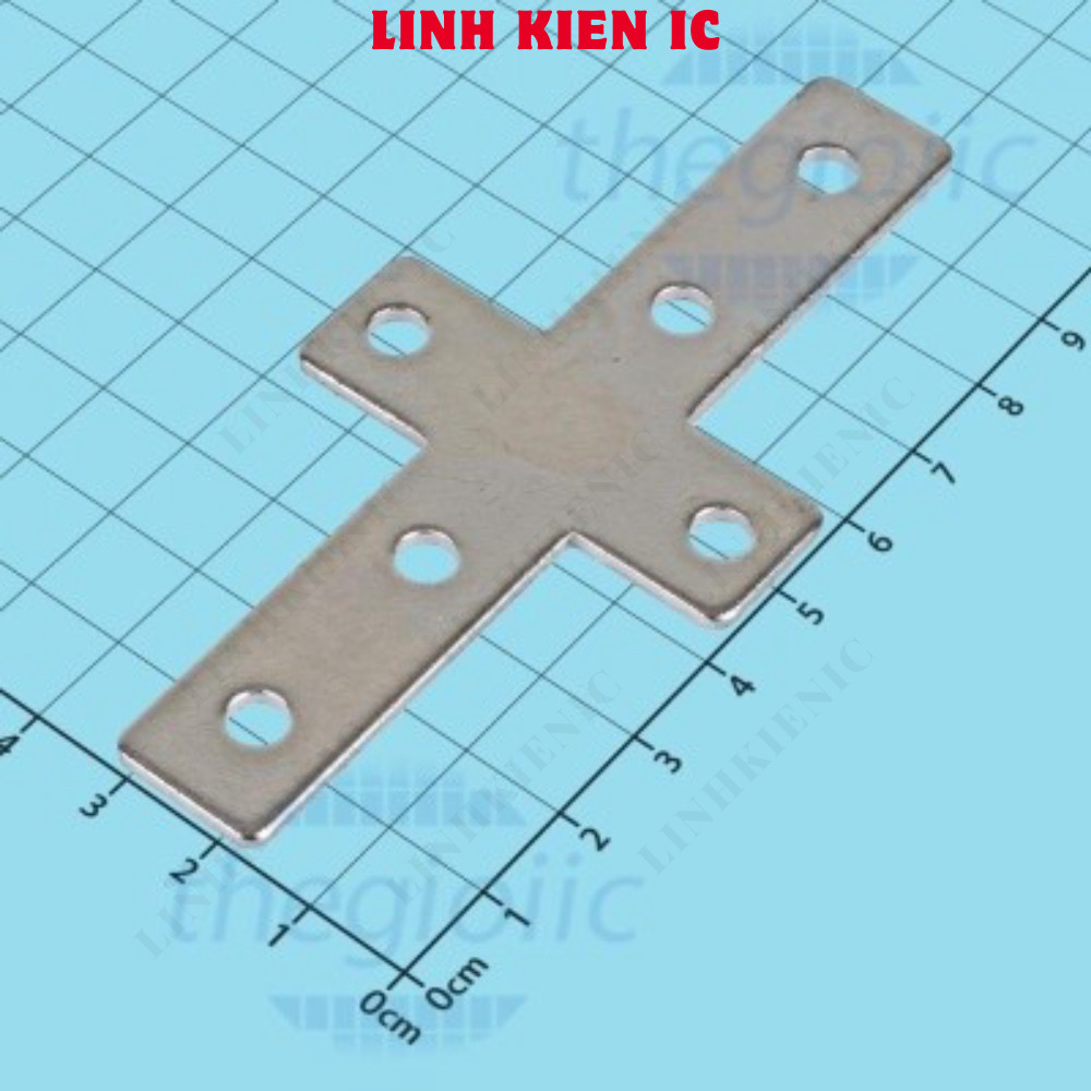 [2 ชิ้น]- แผ่นยึดแบบไขว้สําหรับโปรไฟล์อลูมิเนียม QT 2020 Linhkien IC