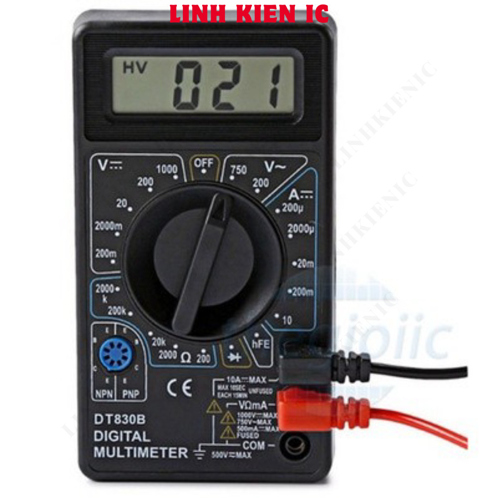 DT830B Linhkien IC จอแสดงผลดิจิตอล