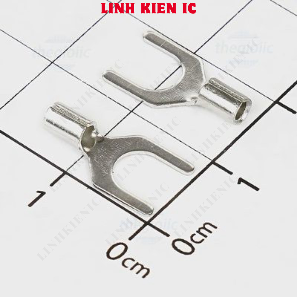 [50 ชิ้น]- SNB1.25-5 หัวคอสรูปตัว Y แบบไร้เปลือก 22-16AWG สกรู M5 Linhkien IC