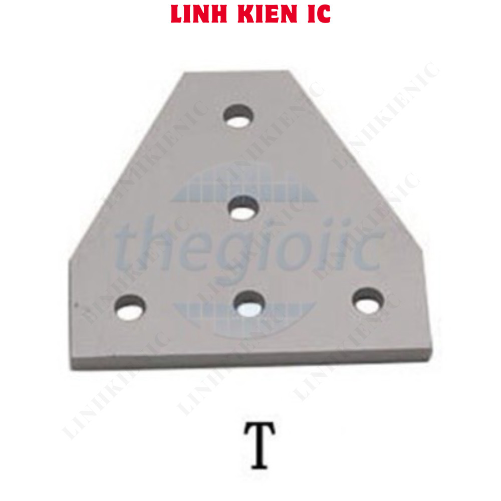 แผ่นเชื่อมต่อมุมรูปตัว T สําหรับโปรไฟล์อลูมิเนียม QT 2020 Linhkien IC