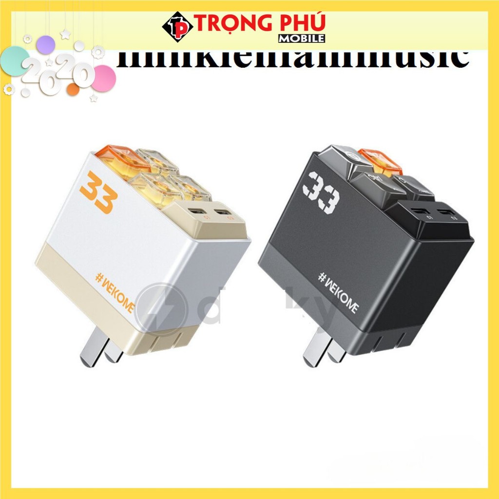 Wekome WP-U37 33W Fast Charger - ร้อน