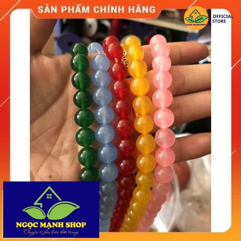 Agate STONE STRINGS สําหรับ BRACELETS OF ALL COLORS (BI BON SHOP)