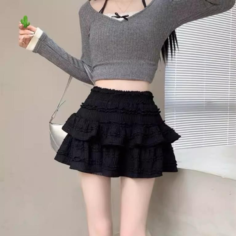 DOUBLE-LAYER SPRAY FOAM SKIRT WITH REAL PHOTOS SHOP SHOP V4