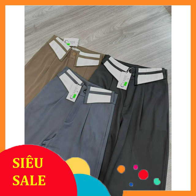 กางเกงสาหร่ายเอวสูง เสื้อ Hottrend M019