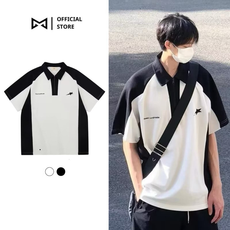[HOT] เสื้อโปโลผ้าฝ้ายสําหรับผู้หญิงและผู้ชาย Karants โลโก้ Louc Sao Basic - เสื้อโปโล KARANT Super 