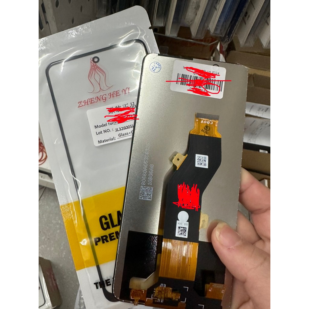 Itel p55/p55 plus กระจกสําหรับกดกระจก
