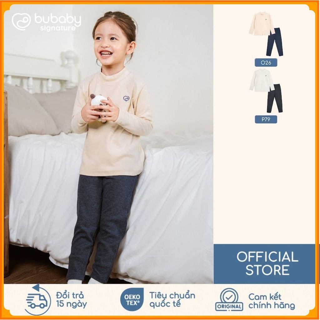[BU Baby] (2Y-5Y) BU Cotton BCT ชุดคอเต่าแขนยาว110902 | เสื้อผ้า Bubaby ของแท้