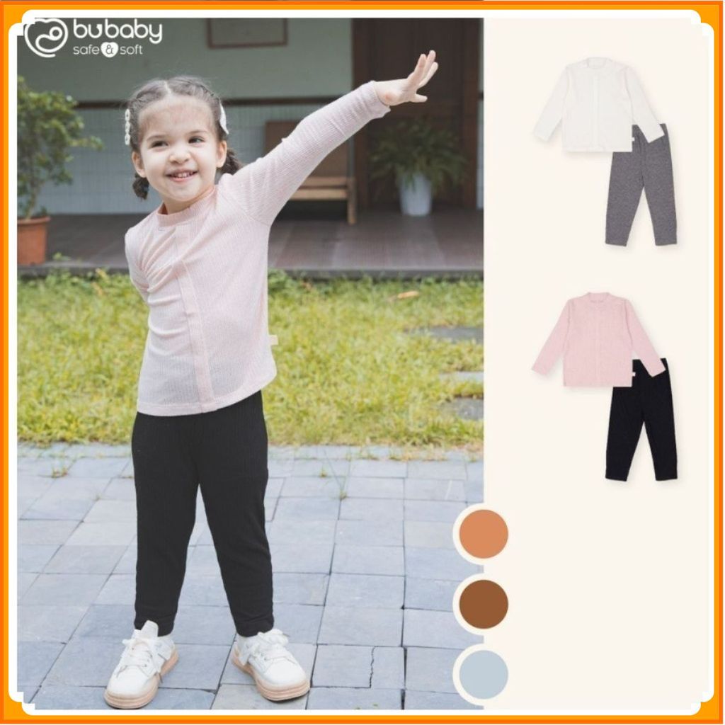 [BU Baby] (1-5Y) ชุดแขนยาวคอเต่าผ้าวูลวอร์มสําหรับเด็ก BWL110901 เด็กชาย – เด็กหญิง – เสื้อผ้า