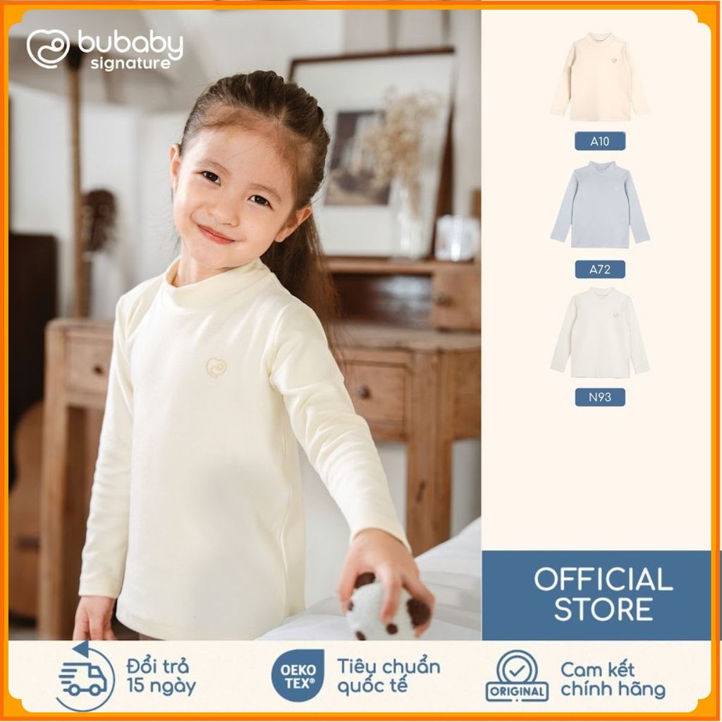 [BU Baby] (6M-5Y) BU Baby Cotton BCT เสื้อคอเต่าแขนยาว310900 | บูเบบี้ของแท้
