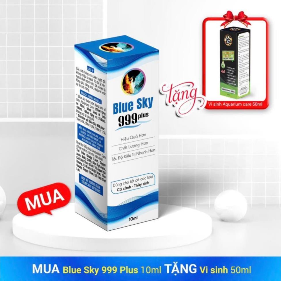 [ Bản Nâng Cấp ] Blue Sky 999 Plus 10ml, 50ml, 100ml Tặng Vi Sinh Aquarium care