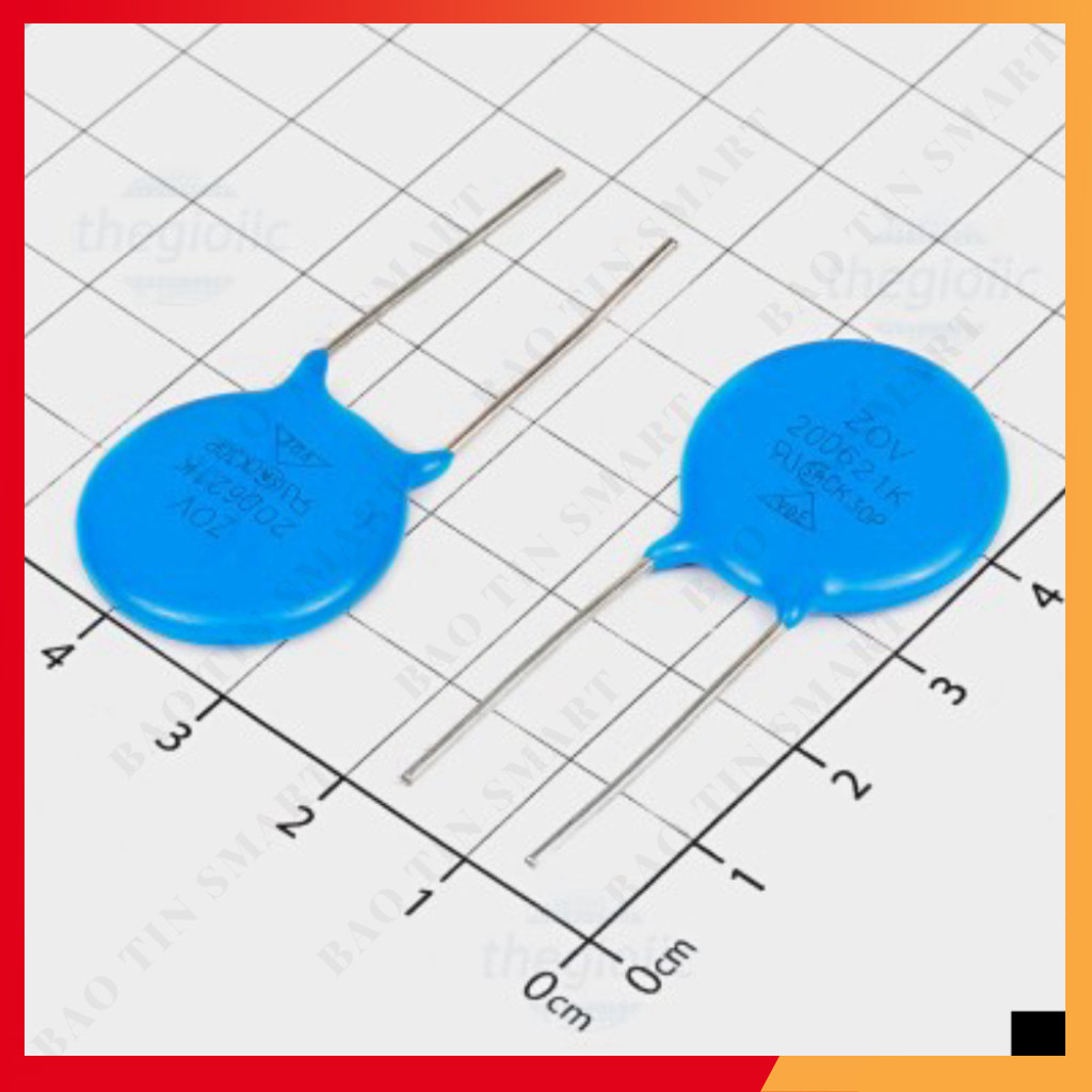 [5 ชิ้น]- Vartor Surge Capacitor 20D621K 620V Shop