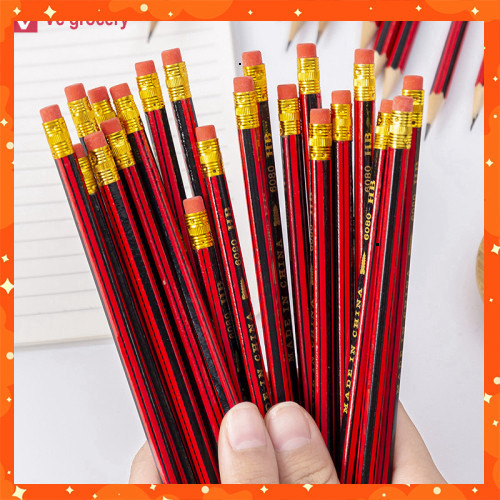 ดินสอไม้ HB สะดวก ชุดดินสอไม้ HB คุณภาพสูง 10 ชิ้นสําหรับนักเรียนและสํานักงาน