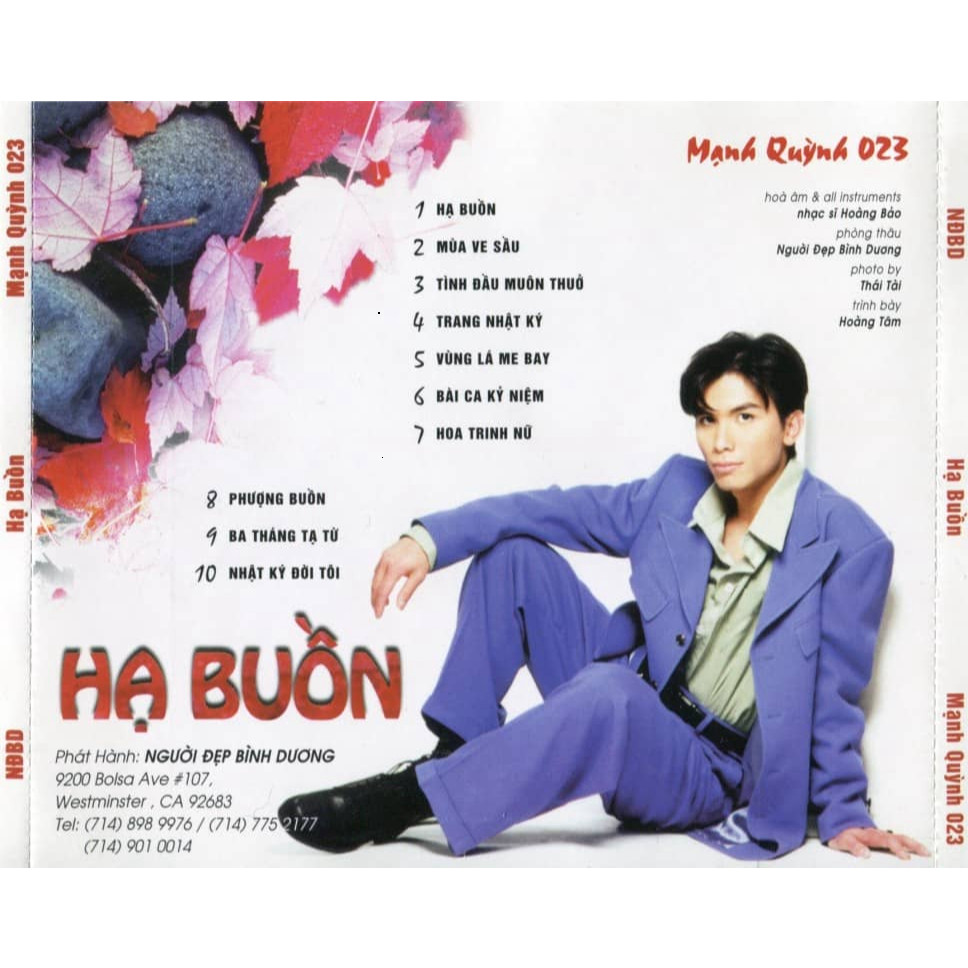 ซีดี 3500. Manh Quynh 23_ คุณภาพ Ha boon