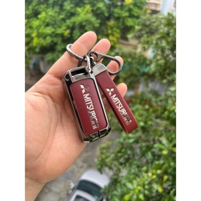 MITSUBISHI XPANDER, XFORCE, OUTLANDER,ATTRANGE ปลอกกุญแจรถ พร้อมเคสและพวงกุญแจ