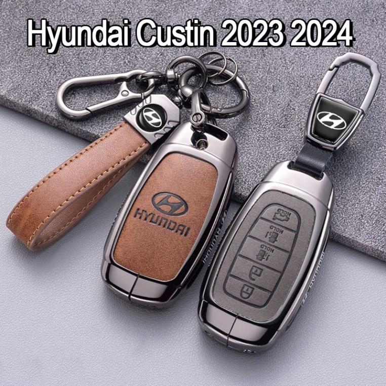 5 ปุ่ม เคสกุญแจหรูหราสําหรับ Hyundai Custin 2023 2024 เคสกุญแจ Hyundai Custin